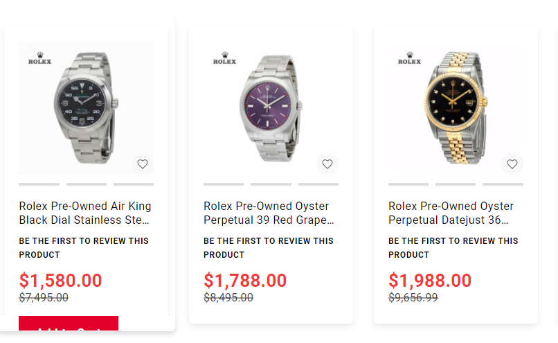 cheap pre-owned Rolex 
